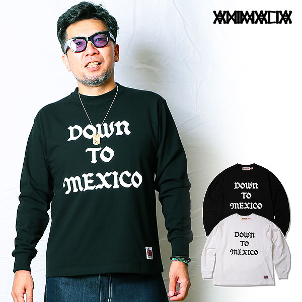 2025 秋冬 先行予約 10月～11月入荷予定 アニマリア Tシャツ ANIMALIA 8.1oz US Cotton L/S -DOWN TO MEXICO メンズ 送料無料 キャンセル不可