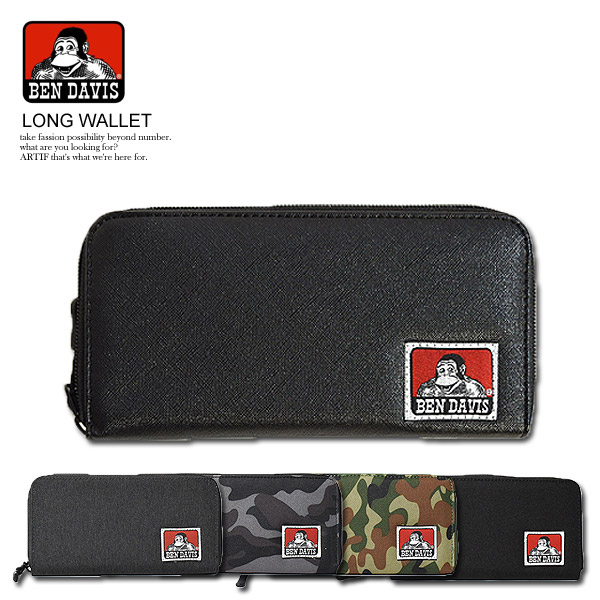 楽天市場 ベンデイビス 財布 Ben Davis Long Wallet ストリート系ファッション Crescent Lotus
