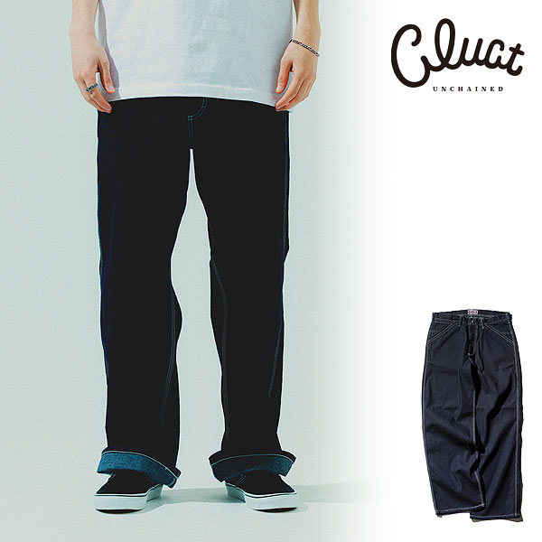 2024 夏秋 先行予約 9月～10月入荷予定 クラクト パンツ CLUCT SKYLINE[ONE WASH DENIM PANTS] メンズ デニムパンツ 送料無料 キャンセル不可