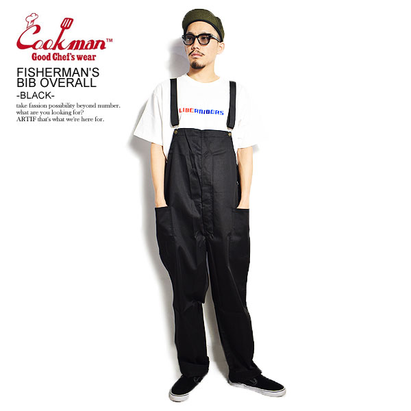 ナゴンスタンス　フィッシャーマン　 オーバーオール　ブラック fischerman overalls｜S｜Black｜dress｜någonstans official