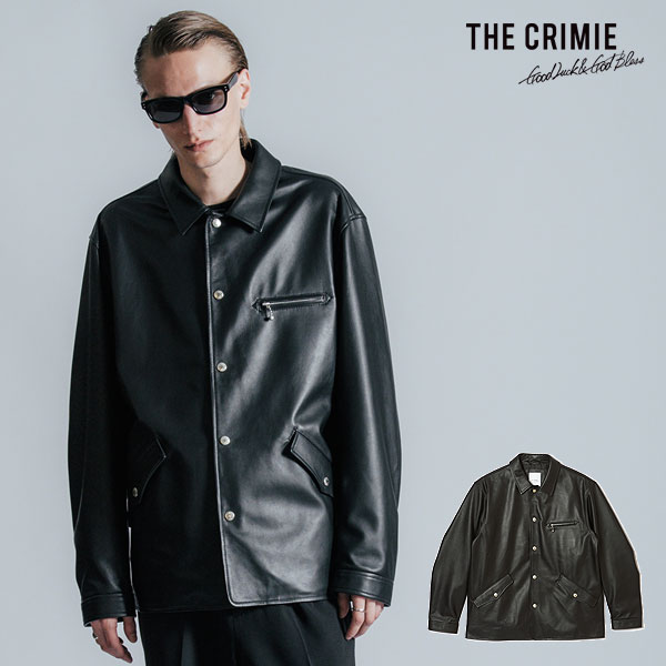 2025 秋冬 先行予約 メーカー取り寄せ対応 クライミー ジャケット CRIMIE SPANISH LAMB LEATHER SPORTS JACKET 送料無料 キャンセル不可 78,650円