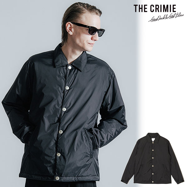 2025 秋冬 先行予約 10月上旬～中旬入荷予定 クライミー ジャケット CRIMIE NYLON COACH JACKET 送料無料 キャンセル不可