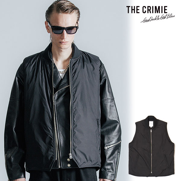 2025 秋冬 先行予約 10月上旬～中旬入荷予定 クライミー ベスト CRIMIE NYLON VEST 送料無料 キャンセル不可