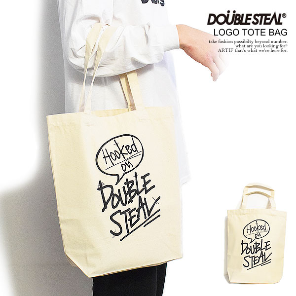 【楽天市場】60％OFF SALE セール ダブルスティール バッグ DOUBLE STEAL LOGO TOTE BAG メンズ トート