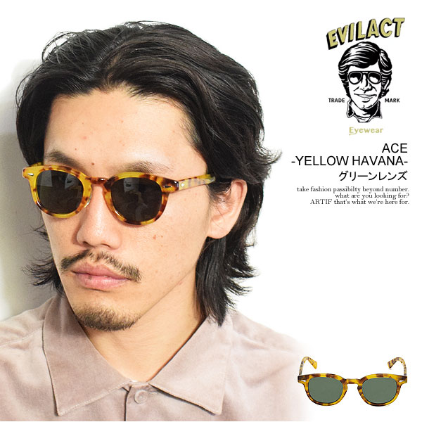 楽天市場】イーブルアクト アイウェア サングラス EVILACT EYEWEAR ACE 