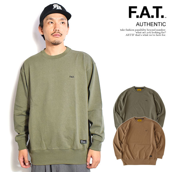 20％OFF SALE セール エフエーティー Tシャツ FAT AUTHENTIC メンズ 長袖 ロンT カットソー ヘビーオンス 13オンス 送料無料 ストリート｜CRESCENT LOTUS