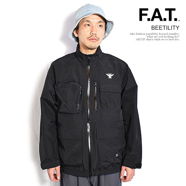 エフエーティー ジャケット FAT BEETILITY メンズ トラックジャケット 3レイヤー トレーニングジャケット 送料無料 ストリート