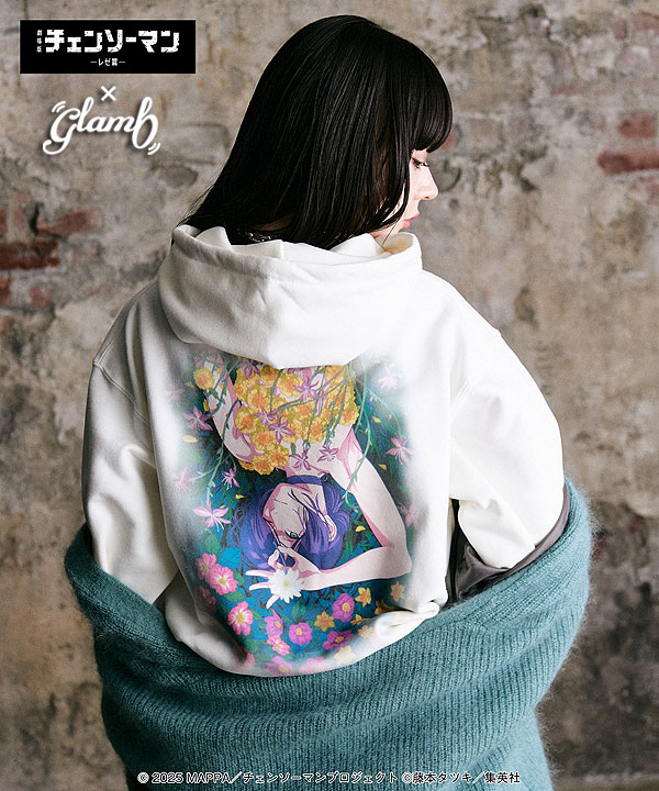 glamb×劇場版『チェンソーマン レゼ篇』 グラム パーカー glamb Reze Hoodie レゼフーディ メンズ コラボ 送料無料 15,840円