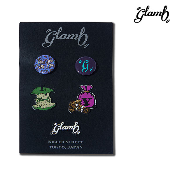2025 春 先行予約 2月上旬～中旬入荷予定 グラム ピンズセット glamb GB Pins Set ジービーピンズセット 送料無料 キャンセル不可