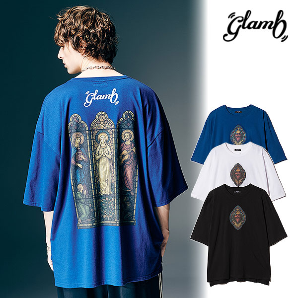 2026 春 先行予約 2月上旬~中旬入荷予定 グラム Tシャツ glamb Stained Glass T-Shirt 2 ステンドグラスTシャツ2 送料無料 キャンセル不可