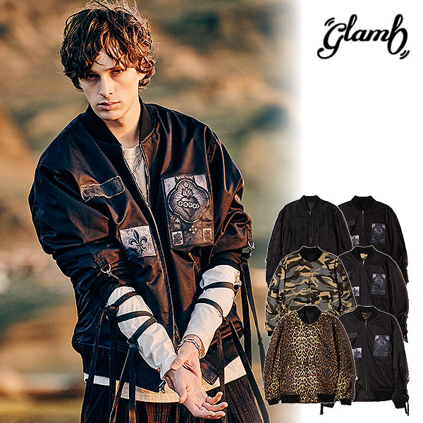 2026 春 先行予約 3月上旬～中旬入荷予定 グラム ジャケット glamb Blow Reversible Bomber Jacket ブロウリバーシブルボンバージャケット 送料無料 キャンセル不可