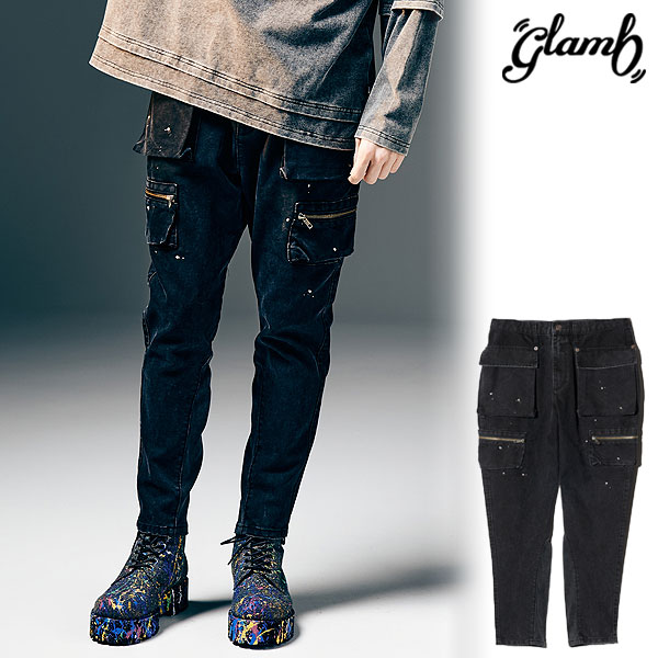 グラム パンツ glamb Snow Wash Cargo Pants スノーウォッシュカーゴパンツ 送料無料