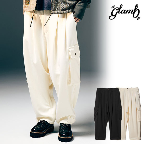 グラム パンツ glamb Structure Tuck Cargo Pants ストラクチャータックカーゴパンツ 送料無料|CRESCENT LOTUS