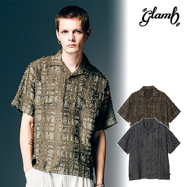 グラム シャツ glamb Fuzzy Check Shirt ファジーチェックシャツ 送料無料
