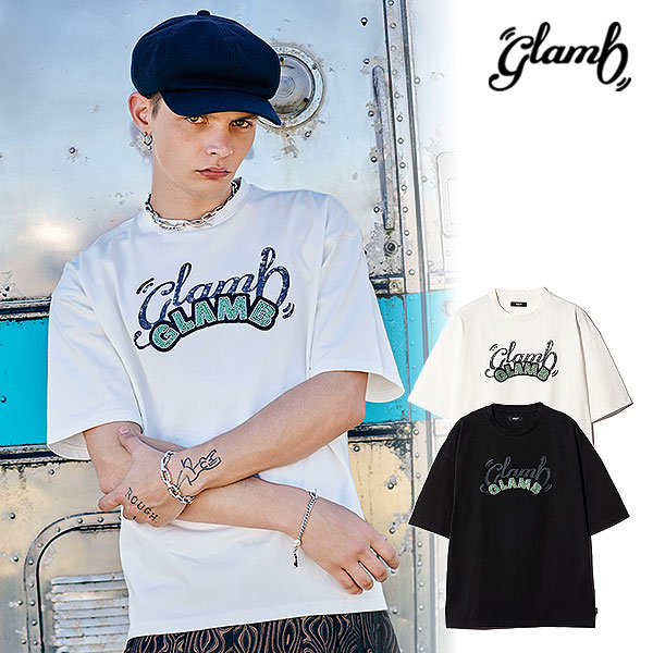 グラム Tシャツ glamb Glitter Logo T-Shirt グリッターロゴTシャツ 送料無料｜CRESCENT LOTUS 10,296円