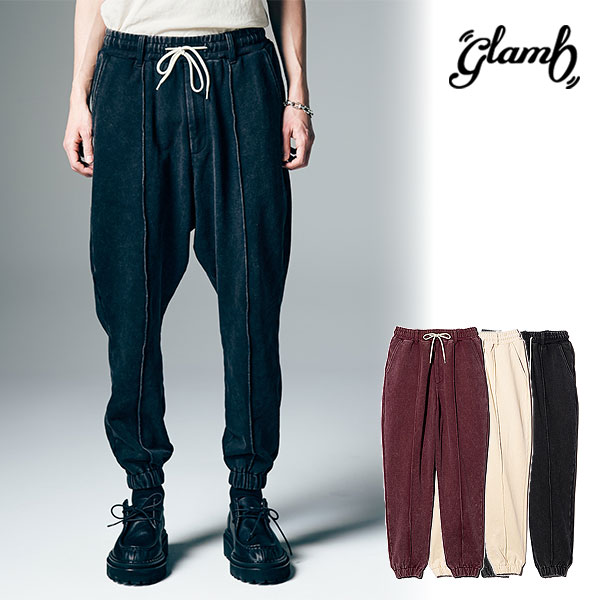 2026 夏 先行予約 5月下旬～6月上旬入荷予定 グラム パンツ glamb Fade Sweat Jogger Slacks フェイドスウェットジョガースラックス 送料無料 キャンセル不可