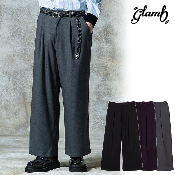 グラム パンツ glamb Grace Wide Slacks グレース ワイドスラックス 送料無料|CRESCENT LOTUS