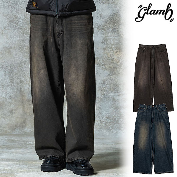 グラム パンツ glamb The Wide Denim ザ ワイドデニム パンツ 送料無料|CRESCENT LOTUS