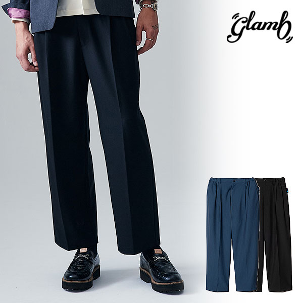 グラム パンツ glamb Blue Noise Tuck Slacks ブルーノイズタックスラックス 送料無料