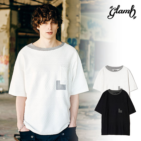 グラム Tシャツ glamb Boat Neck Layered T-Shirt ボートネックレイヤードTシャツ 送料無料