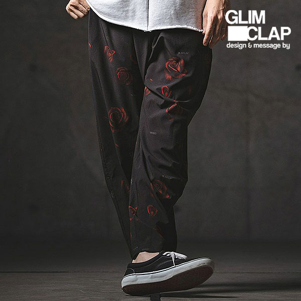 2026 春夏 1st 先行予約 2月下旬～3月上旬入荷予定 グリムクラップ パンツ GLIMCLAP Original Textile Relaxed Fit Pants-Botanical メンズ 送料無料 キャンセル不可｜CRESCENT LOTUS