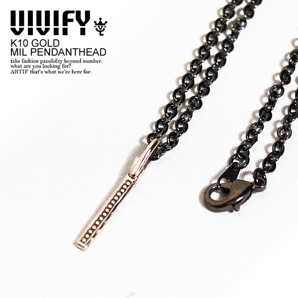 楽天市場 ビビファイ ペンダントトップ Vivify K10 Gold Mil Pendanthead ストリート系 ファッション 海外正規品 Www Eh Net Sa