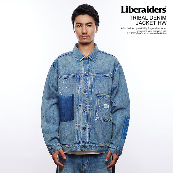 楽天市場】Liberaiders リベレイダース FLAG DENIM JACKET メンズ