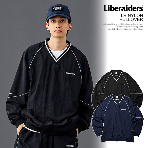 リベレイダース ジャケット Liberaiders LR NYLON PULLOVER メンズ プルオーバージャケット ナイロンジャケット 送料無料 ストリート｜CRESCENT LOTUS