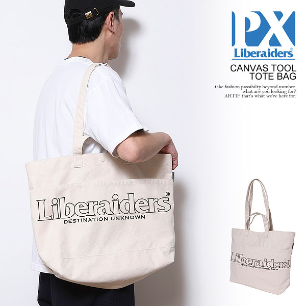 リベレイダース ピーエックス トートバッグ Liberaiders PX Liberaiders PX CANVAS TOOL TOTE BAG メンズ キャンバストート 送料無料 ストリート