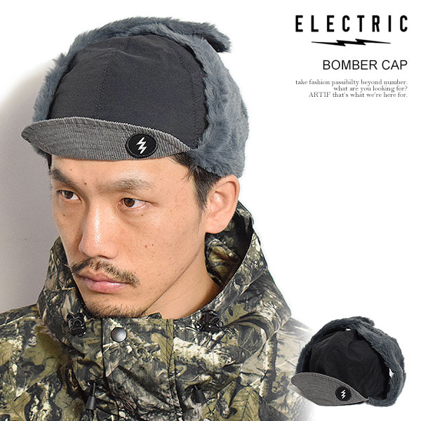 エレクトリック キャップ ELECTRIC BOMBER CAP メンズ イヤーフラップ ボンバーキャップ アウトドア レジャー 送料無料 ストリート