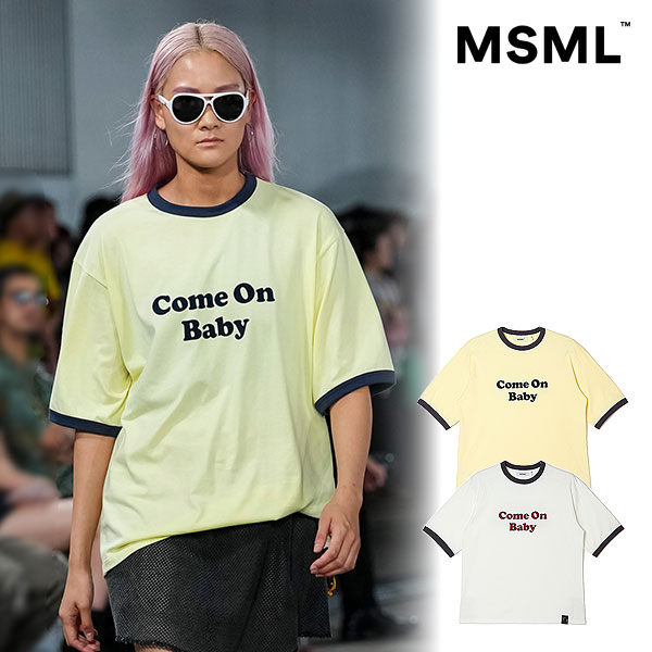 2026 春夏 先行予約 2月中旬～下旬入荷予定 エムエスエムエル Tシャツ MSML LIGHT MY FIRE RINGER T SHIRT 送料無料 キャンセル不可｜CRESCENT LOTUS