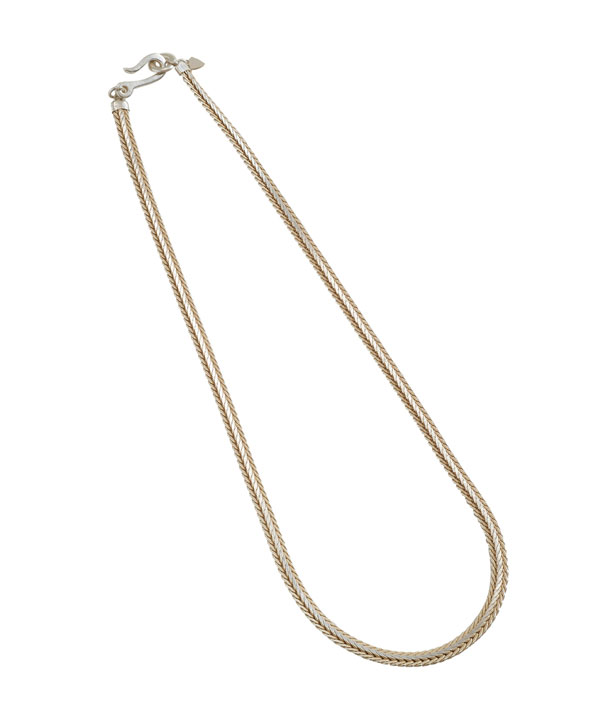 22 夏 Id No ネックレス フォックステールチェーンネックレス 4月から5月入荷予定 先行予約 ノーアイディー