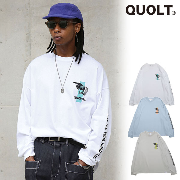 30％OFF SALE セール クオルト Tシャツ QUOLT YOU'RE TEE メンズ 送料無料