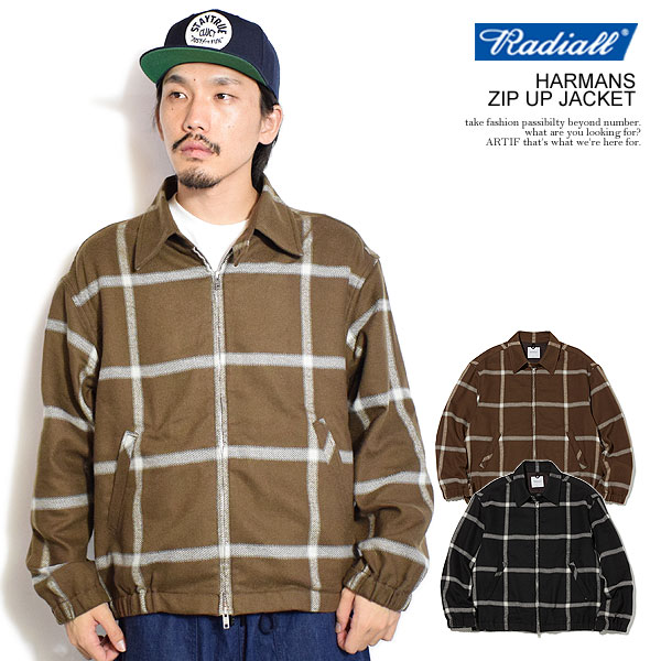 ラディアル　ミリタリージャケット RADIALL(ラディアル) SUBURBAN - ZIP UP BLOUSON