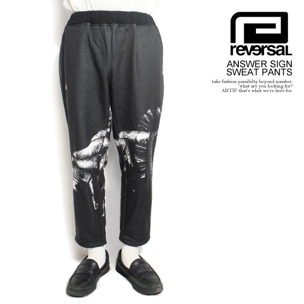 40％OFF SALE セール リバーサル パンツ reversal ANSWER SIGN SWEAT PANTS メンズ スウェットパンツ トラックパンツ 送料無料 ストリート rvddw 6,930円