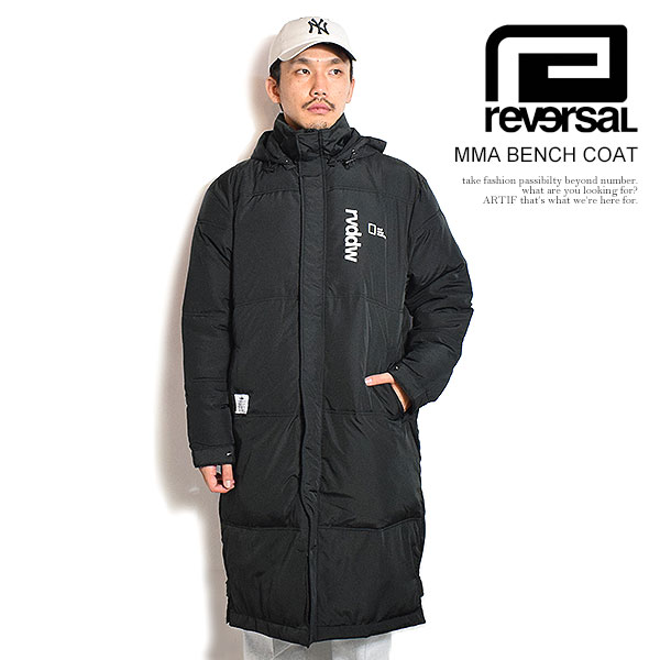 リバーサル コート reversal rvddw MMA BENCH COAT メンズ ジャケット ベンチコート rvddw 送料無料 ストリート