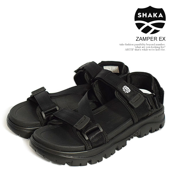 シャカ サンダル SHAKA ZAMPER EX メンズ スポーツサンダル ストラップサンダル スポサン 送料無料 ストリート|CRESCENT LOTUS