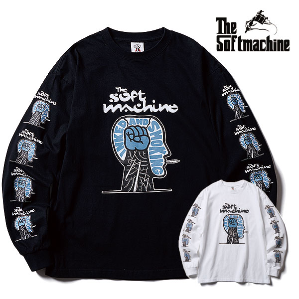 2026 夏 先行予約 8月～9月入荷予定 ソフトマシーン Tシャツ SOFTMACHINE GALVANIZE L/S (L/S T-SHIRTS) メンズ 送料無料 キャンセル不可｜CRESCENT LOTUS
