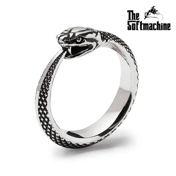 ソフトマシーン リング SOFTMACHINE UROBOROS RING -925SV- メンズ 指輪 シルバー925 ウロボロスリング 送料無料