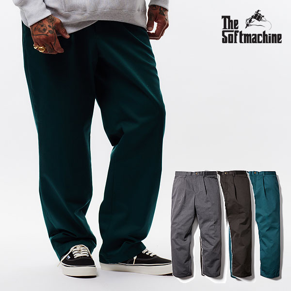 ソフトマシーン パンツ SOFTMACHINE EDWARD PANTS(WORK PANTS) メンズ 送料無料