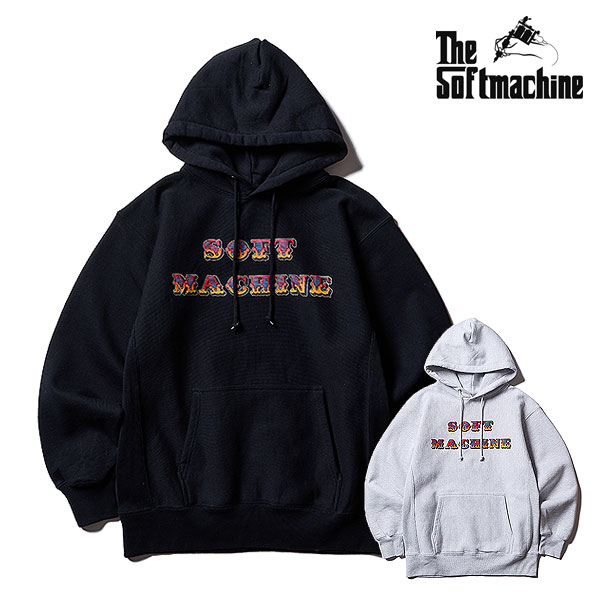 20％OFF SALE セール ソフトマシーン パーカー SOFTMACHINE CASTLE LOGO HOODED (SWEAT PARKA) メンズ 送料無料｜CRESCENT LOTUS