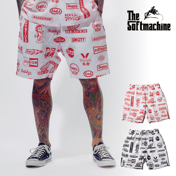 20％OFF SALE セール ソフトマシーン ショートパンツ SOFTMACHINE MOTOR SHORTS (EASY SHORTS) メンズ 送料無料｜CRESCENT LOTUS