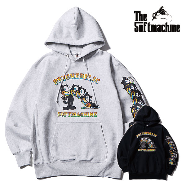 2026 秋冬 先行予約 10月~11月入荷予定 ソフトマシーン パーカー SOFTMACHINE DROPPING HOODED (SWEAT PARKA) メンズ 送料無料 キャンセル不可|CRESCENT LOTUS