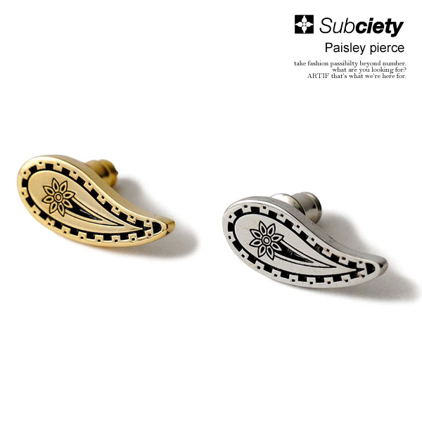 20％OFF SALE セール SUBCIETY サブサエティ ×JAM  MADE ROUND PIERCE メンズ ピアス ラウンドピアス シルバー コラボ atfacc 101-96087_1.jpg