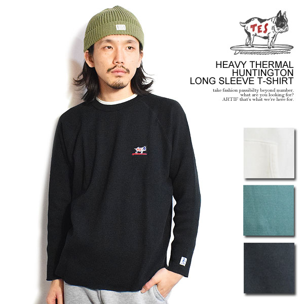 エンドレスサマー サーマル The Endless Summer TES HEAVY THERMAL HUNTINGTON LONG SLEEVE T-SHIRT メンズ Tシャツ 長袖｜CRESCENT LOTUS 8,470円