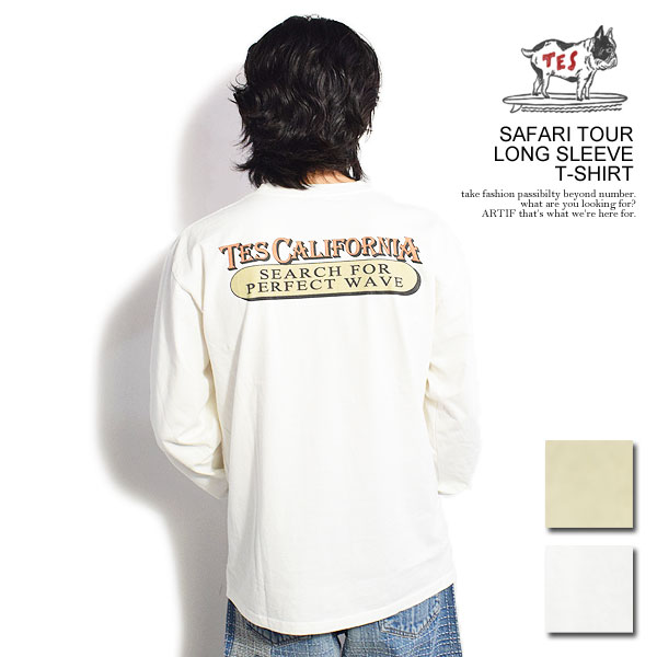 エンドレスサマー Tシャツ The Endless Summer TES SAFARI TOUR LONG SLEEVE T-SHIRT メンズ 長袖 ロンT 送料無料 ストリート