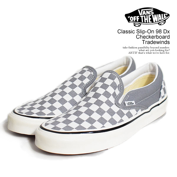 【Vans】☆スリッポン☆ Classic Slip-On Checkerboard Shoe 