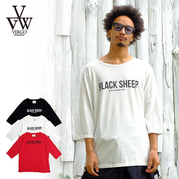 海外正規品 楽天市場 ヴァルゴ カットソー Virgo Perfection 21 3 4 B S ストリート系 ファッション Crescent Lotus 想像を超えての Prcs Org Pk