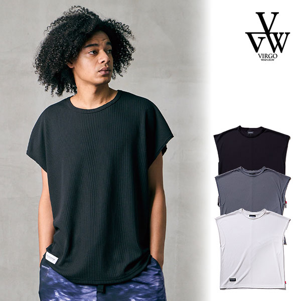 2026 春夏 先行予約 6月～7月入荷予定 ヴァルゴウェアワークス Tシャツ VIRGOwearworks THERMAL SLEEVELESS MOTION TOP メンズ 送料無料 キャンセル不可