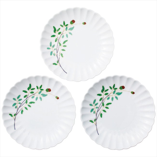 楽天市場】【メーカー直送】香蘭社 われもこう ペア中鉢 三つ組銘々皿